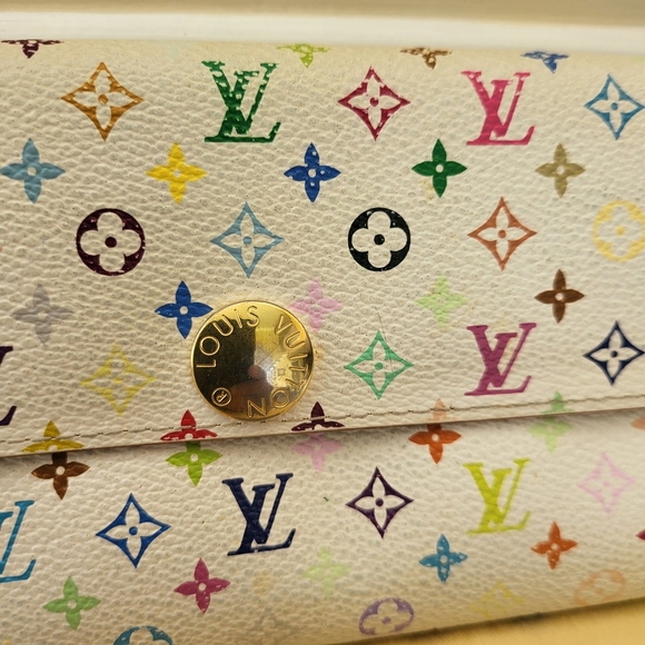 Louis Vuitton X Takashi Murakami Large Wallet, Authentic.. France 2006 - Picture 5 of 16